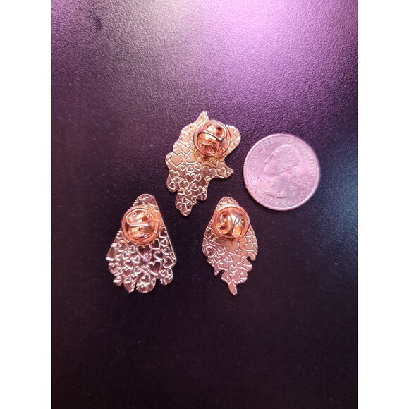 3 Sheet Ghost Enamel pins Halloween - Picture 3 of 3